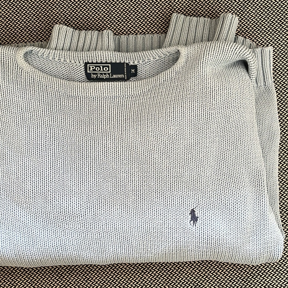 Boatneck Polo Sweater 90s vintage